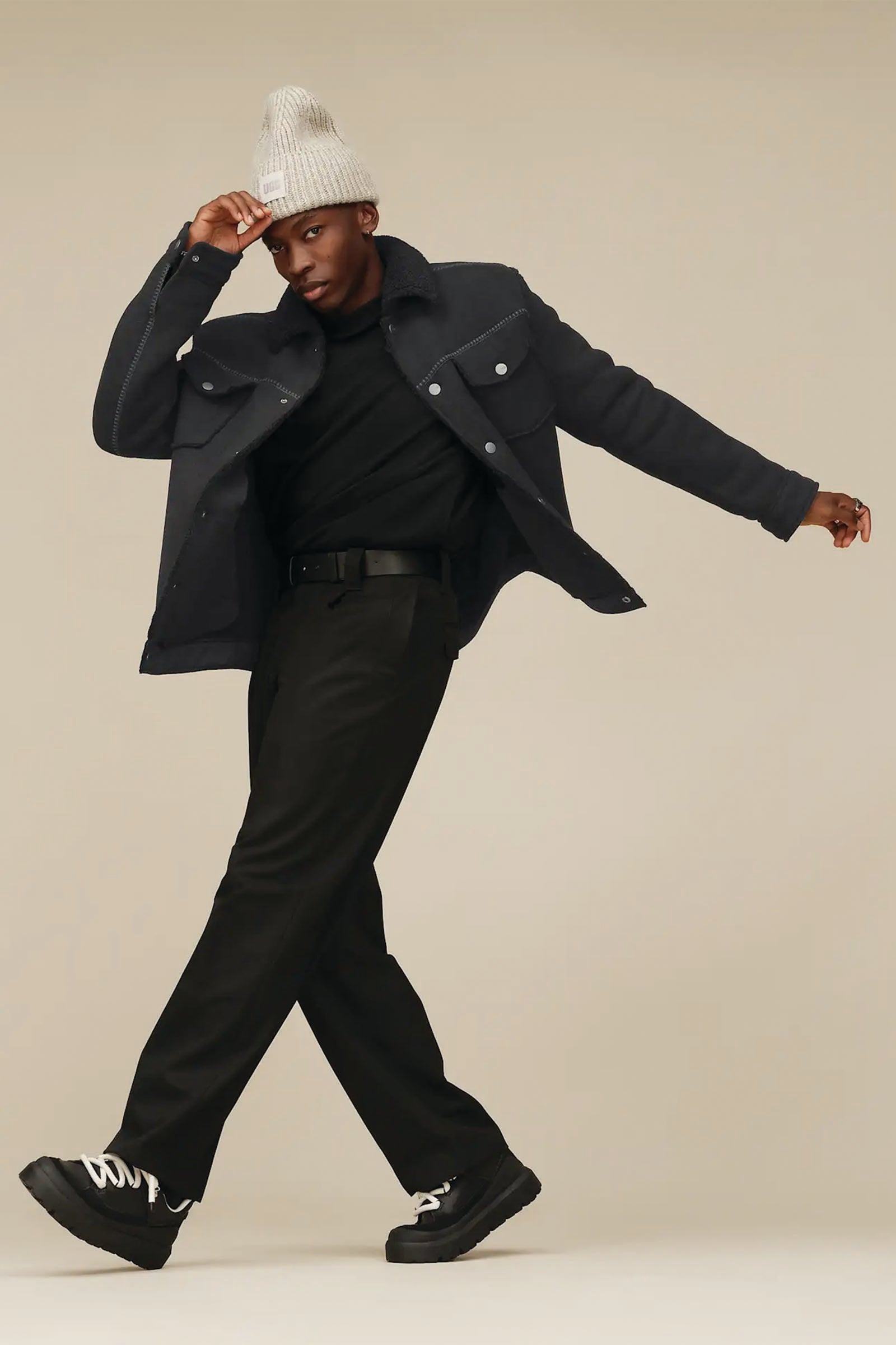  Ugg Heritage Utility Uomo Nero - 5