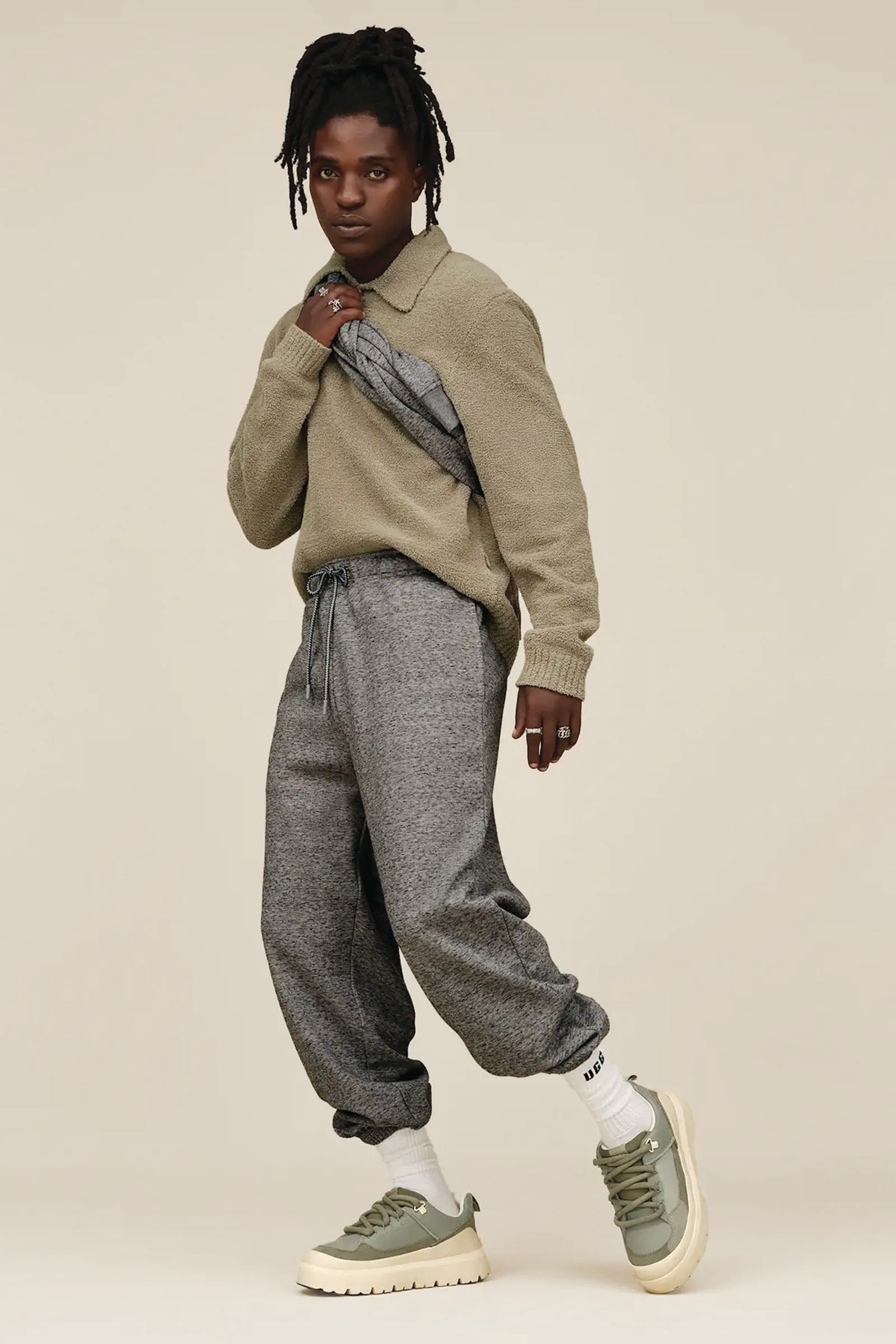  Ugg Heritage Utility Uomo Grigio - 5