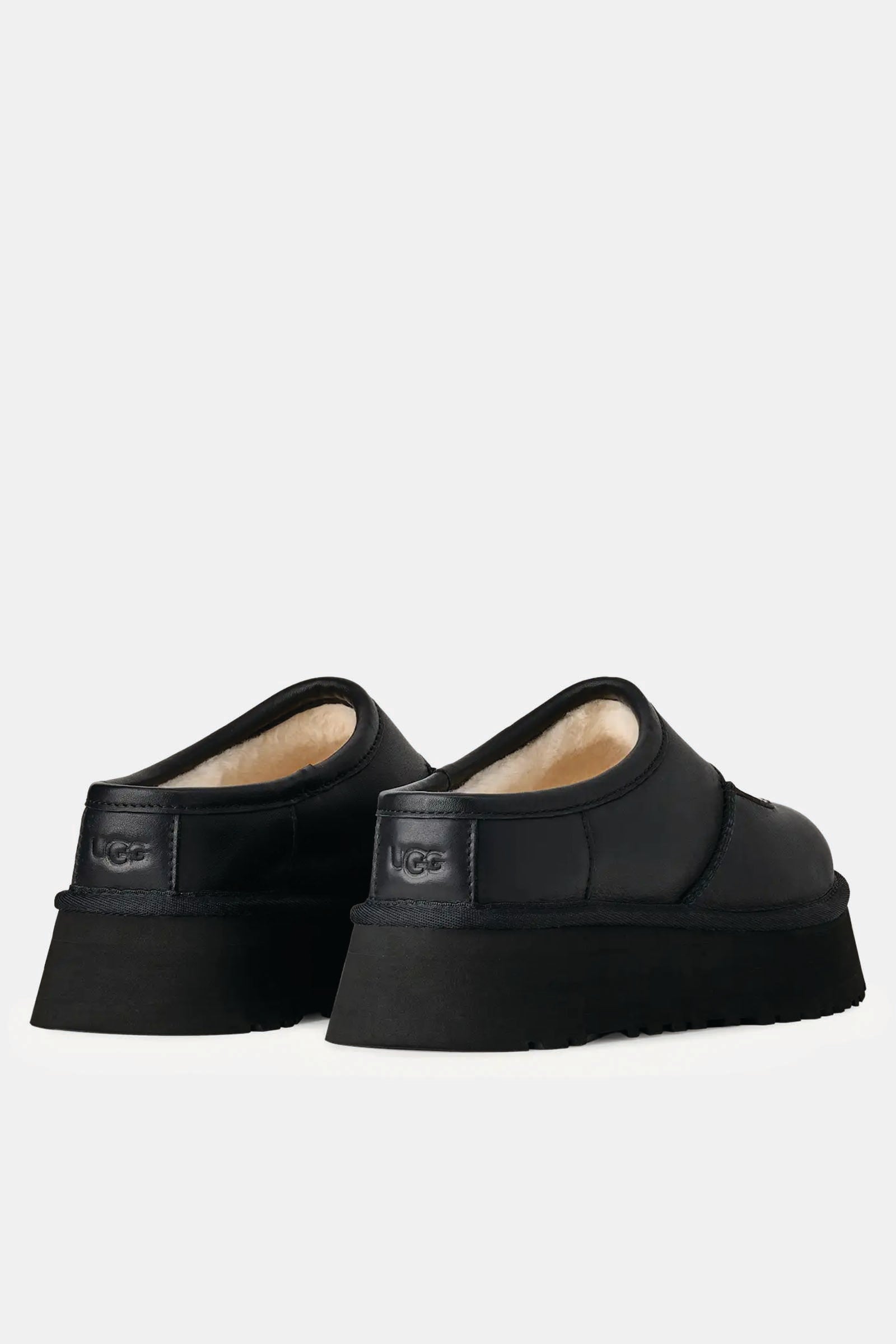  Ugg Mary Jane Bea Leather Donna Nero - 3