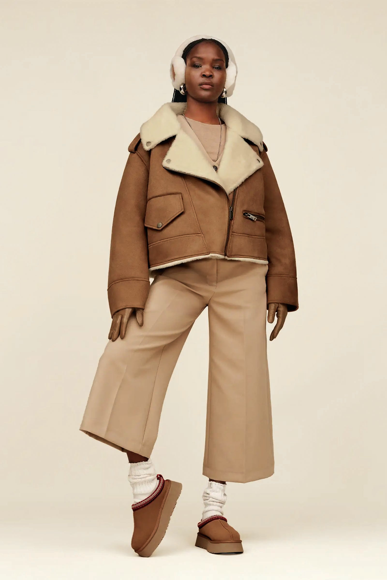  Ugg Tazz Ii Marrone Donna Biscotto - 4